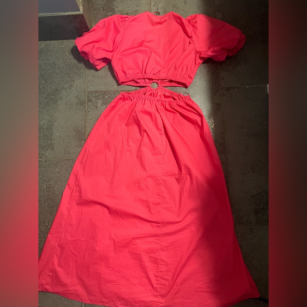 DELUC WOMEN'S COTTON PISARRO
DRESS in FUCHSIA. Size S. NWT - Picture 16 of 16